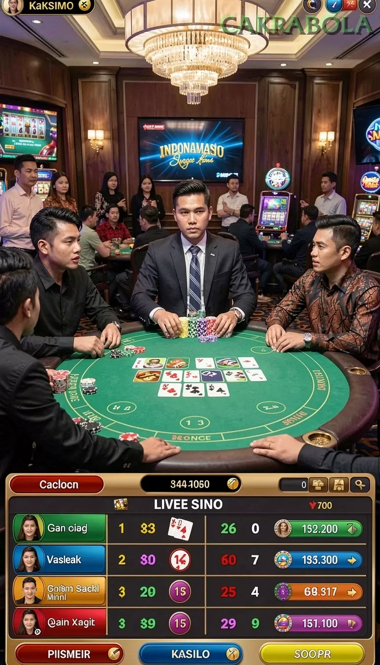 Cuplikan layar SUPERVIP — halaman utama