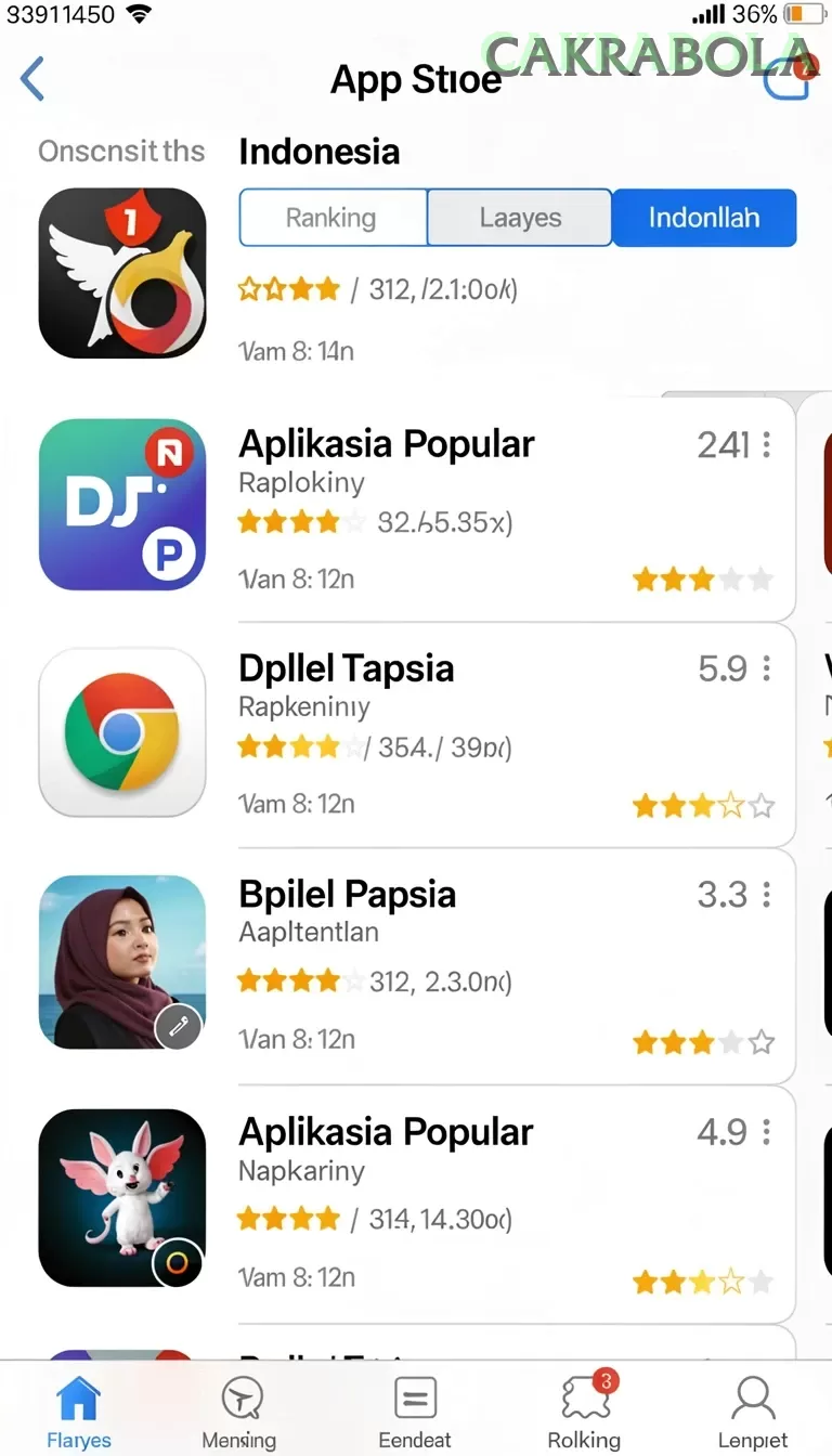 Cuplikan layar SUPERVIP — aktivitas