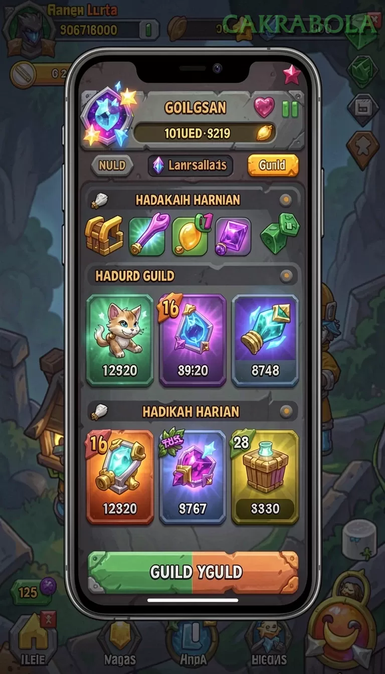 Cuplikan layar INDO126 — aktivitas